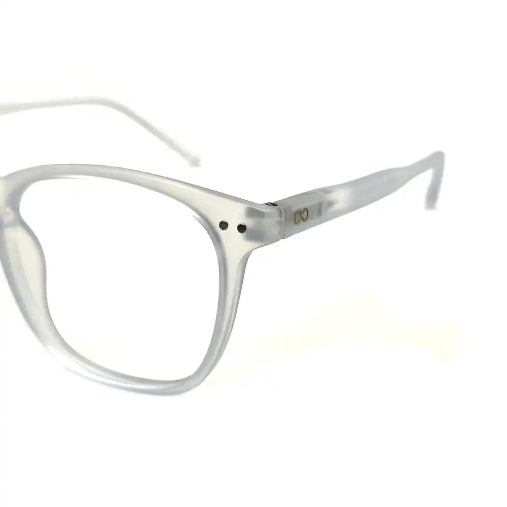 Blu Glass transparent white